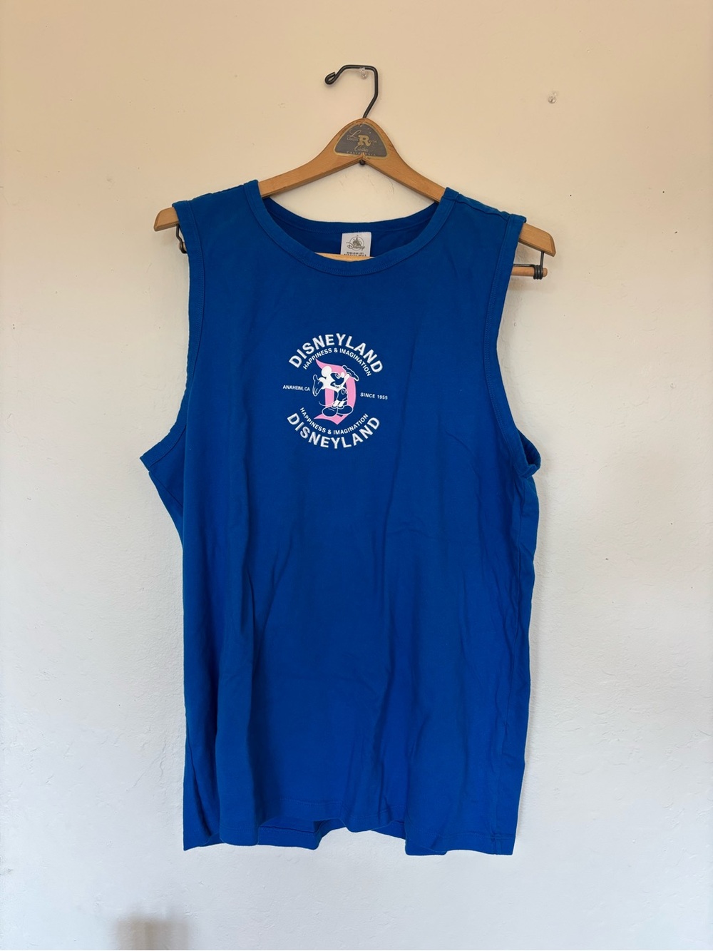 Disney unisex Blue Sleeveless loose Top